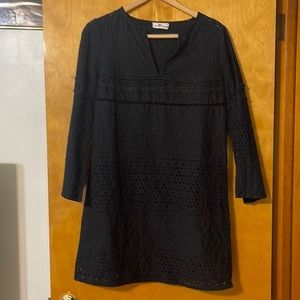 Vineyard Vines, black, swim cover up dress